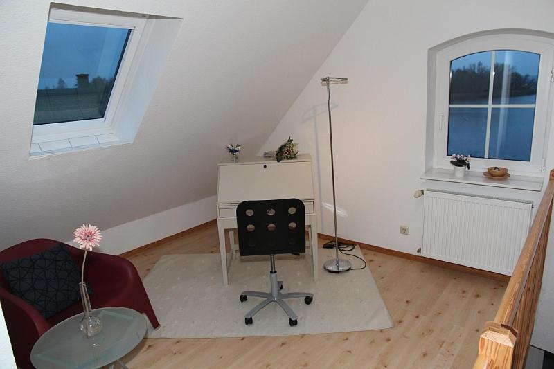 Blick Aufn See Sternberg Bagian luar foto